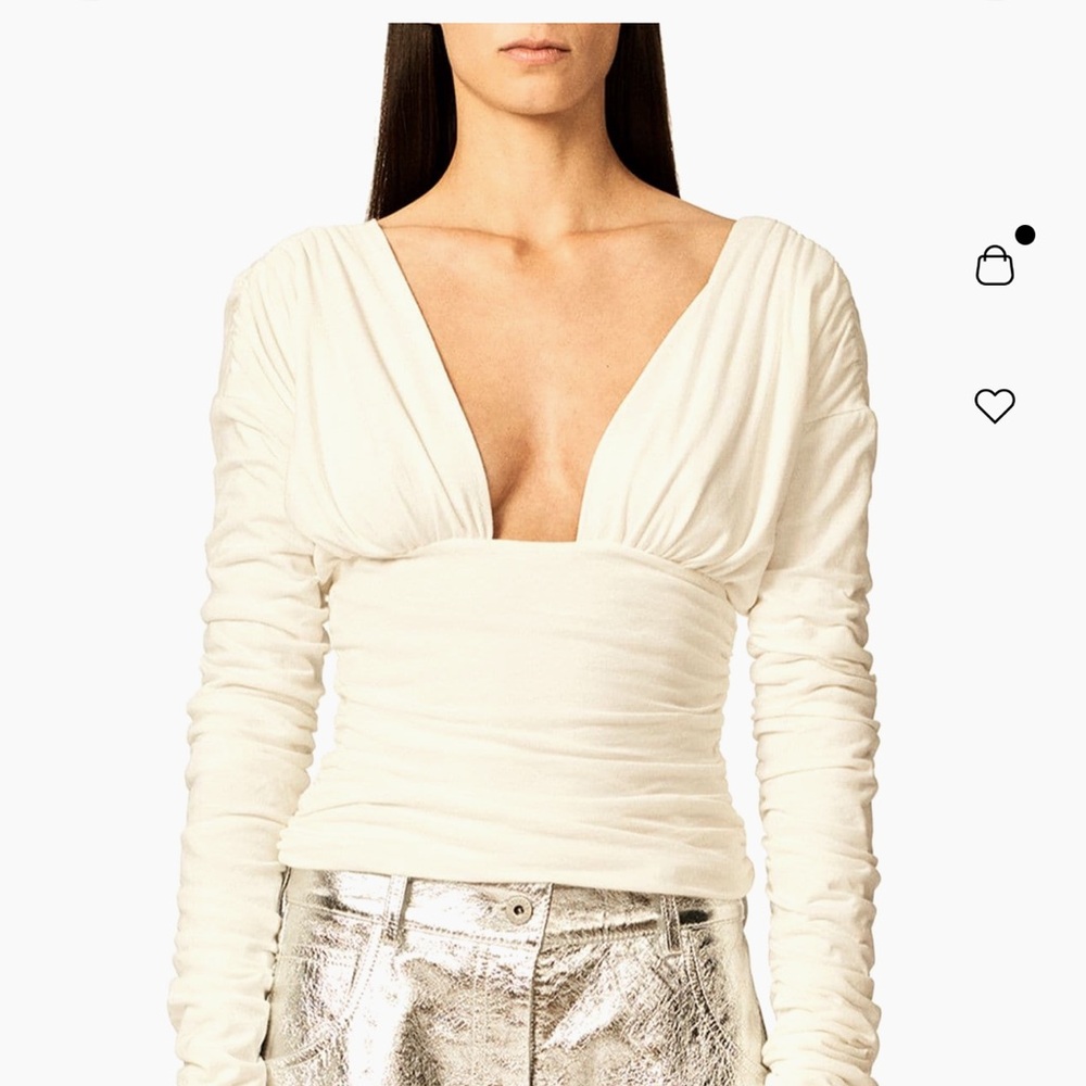 NWT Interior Vera Plunge Top Sz XS